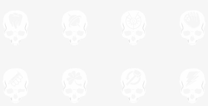 Halo 5 Skull Iconography - Halo Skulls, transparent png #2088034