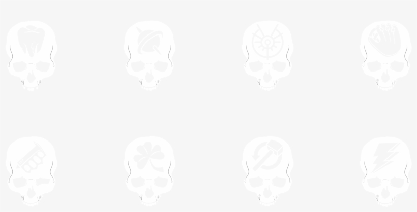 Halo 5 Skull Iconography - Halo Skulls, transparent png #2088034