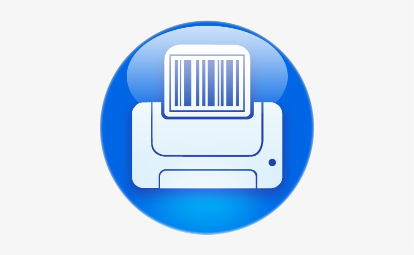 Label Printer Icon - Print Barcode Icon Png, transparent png #2088144