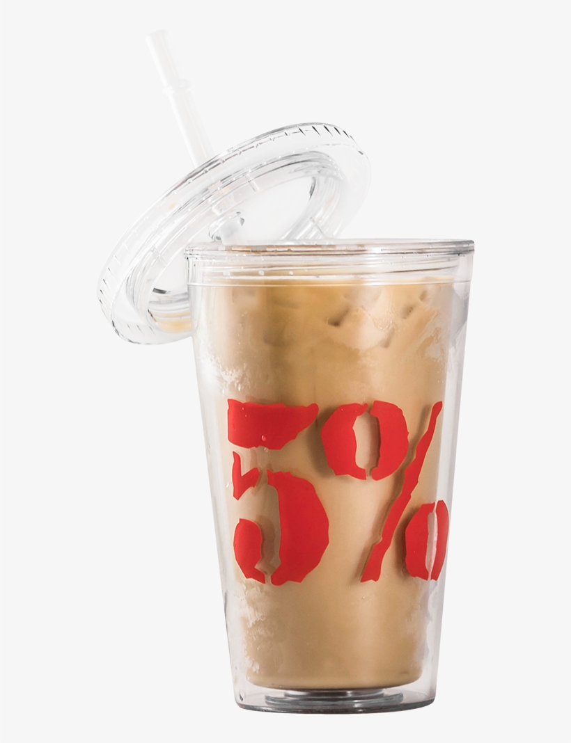 Promo 5% Tumbler - Milkshake, transparent png #2088331