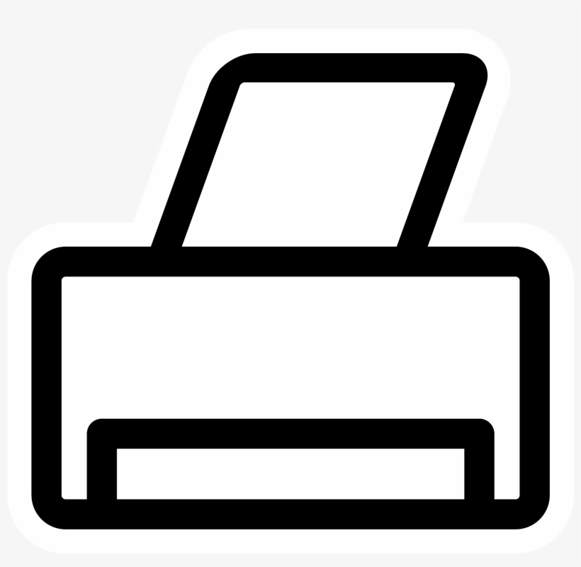 This Free Icons Png Design Of Mono Kdeprint Printer, transparent png #2088413