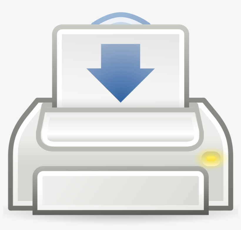 Gnome Printer Printing - Printer, transparent png #2088457