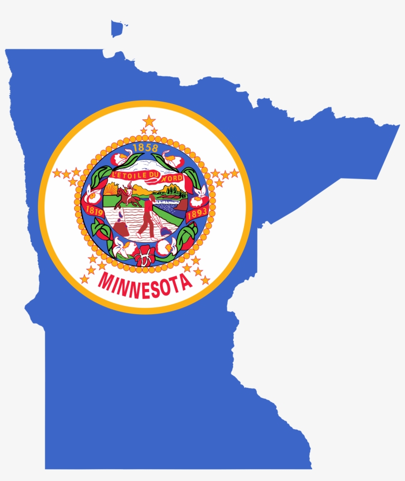 Open - Minnesota State Flag Png, transparent png #2088667