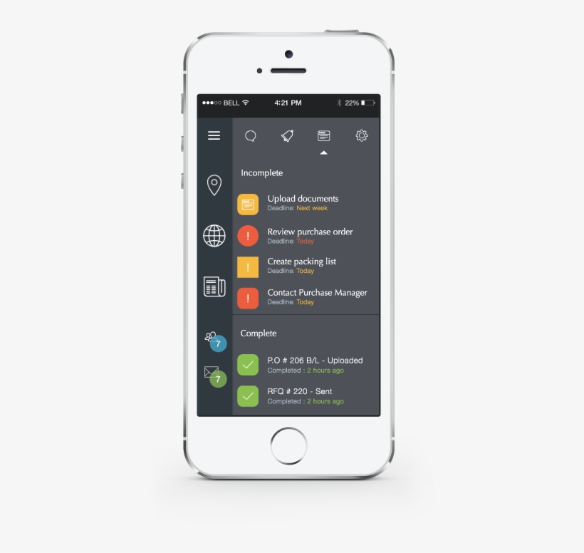 Iphone App User Interface - Glamo America, Inc. Iremocon - The Ultimate Learning, transparent png #2088917