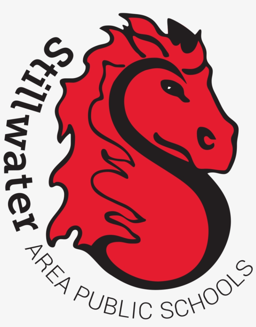 Vertical Pony With Text - Stillwater Area High School Logo, transparent png #2089341