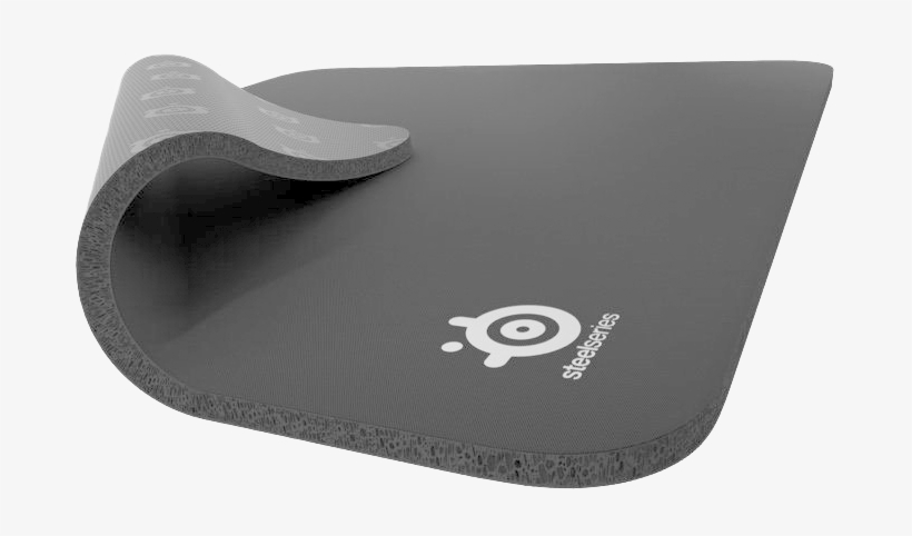 Steelseries Qck Mass - Steelseries Qck Mass Cloth/rubber Base Mouse Pad Black, transparent png #2090305