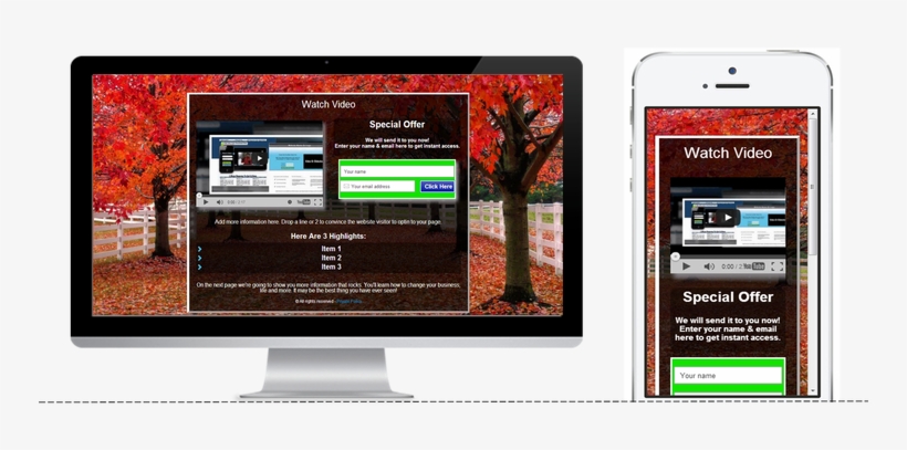 Mobile Squeeze Page - Blog, transparent png #2090476