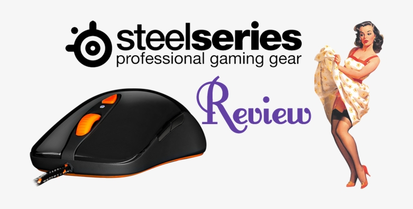 Steelseries Sensei [raw] Heat Orange Gaming Laser Mouse - Steelseries Rgb Siberia 150 Usb Headset, transparent png #2090856