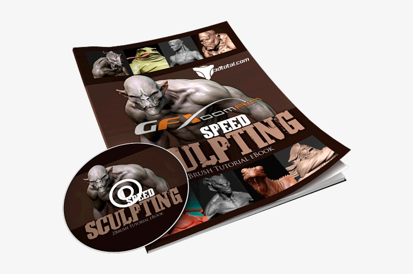 3dtotal Speed Sculpting Zbrush Ebook With Dvd - Zbrush Tutorial, transparent png #2090987