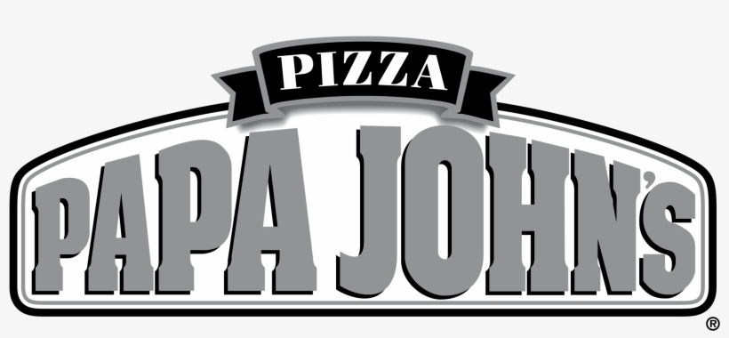 Papa John's Pizza Logo Png Transparent - Papa Johns Logo White, transparent png #2091440