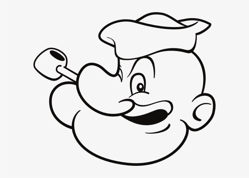 Popeye Clip Art - Popeye Coloring Pages, transparent png #2091733