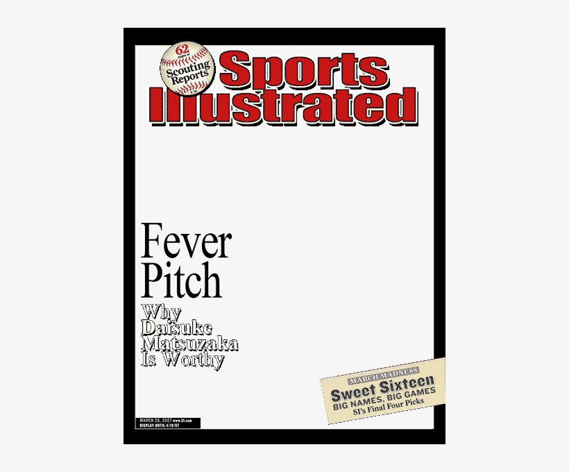 Sports Illustrated Magazine Png - Sports Illustrated Cover Png, transparent png #2092053
