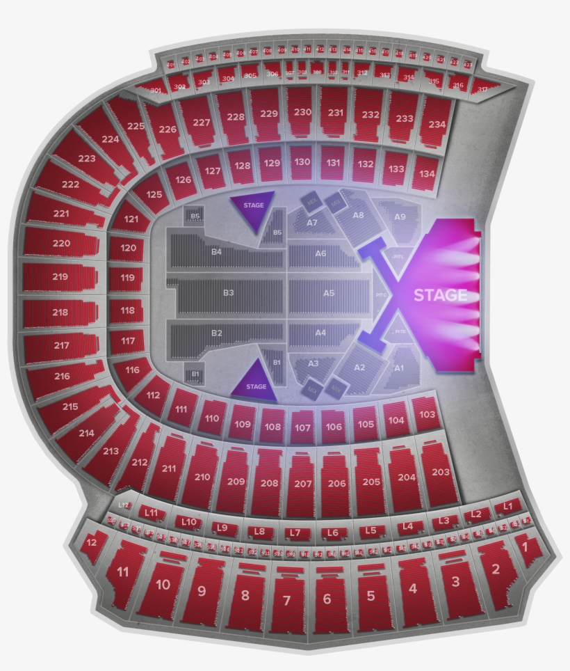 Taylor Swift At Papa Johns Cardinal Stadium Jun - Section 314 At Papa John's Cardinal Stadium, transparent png #2092251