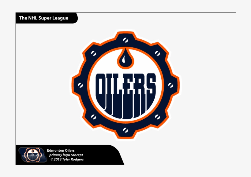 Vzqyhxv - Edmonton Oilers Logo Concept, transparent png #2092839