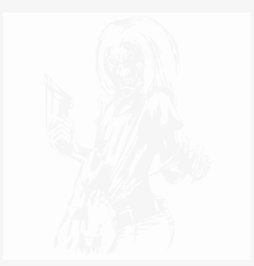 Iron Maiden - Eddie Iron Maiden Logo, transparent png #2092907