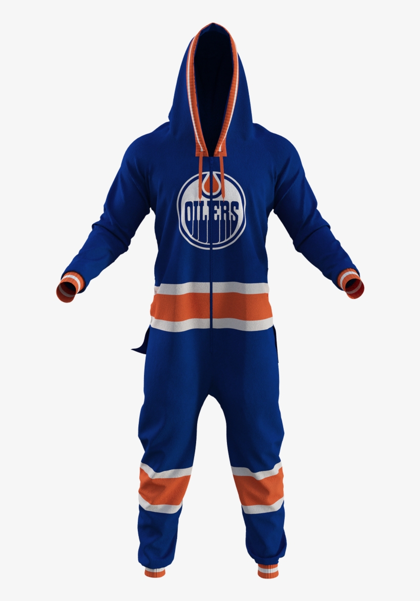 Edmonton Oilers Team Onesie - La Kings Nhl Onesie | Size M | Black | Hockey Sockey, transparent png #2093116