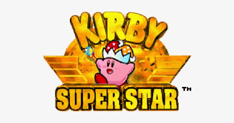 Super Nintendo Logo Png Download - Kirby Super Star Logo, transparent png #2093783