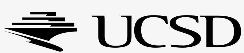 Ucsd Logo Black And White - Uc San Diego, transparent png #2095190