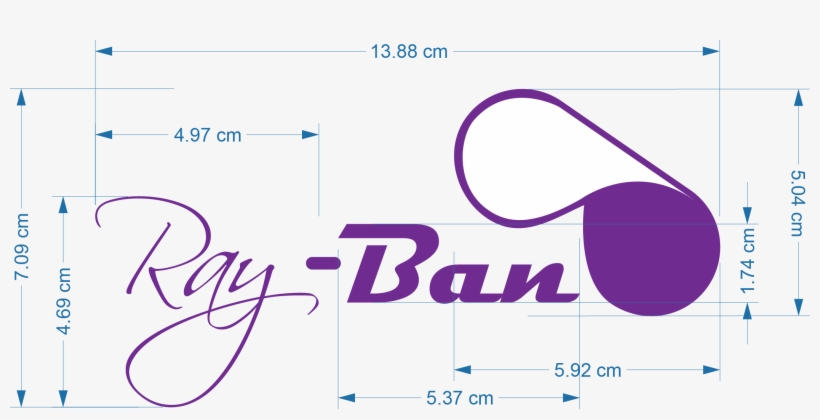 Ray Ban Dimentional Logo-1 - Ray Ban Visiting Card, transparent png #2095510