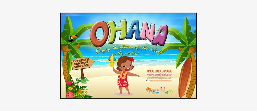 Ohana Shave Ice Logo, transparent png #2095917
