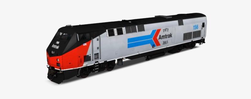 Amtrak Heritage Pack - Locomotive, transparent png #2095995