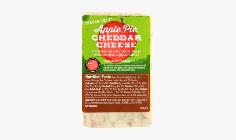 Trader Joe's - Apple Pie Cheese Trader Joe's, transparent png #2096583