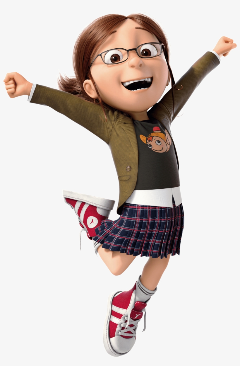 At The Movies - Margo From Despicable Me, transparent png #2096881
