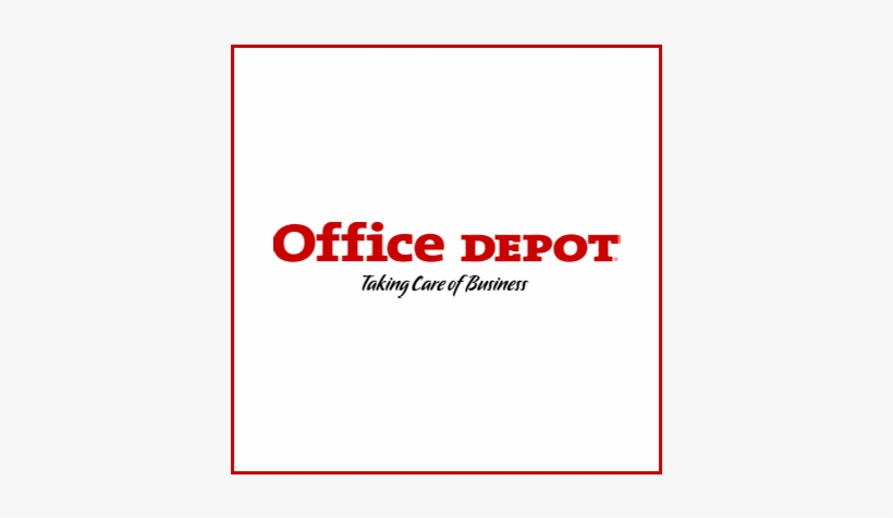 Office Depot Logo - Office Depot, transparent png #2096999