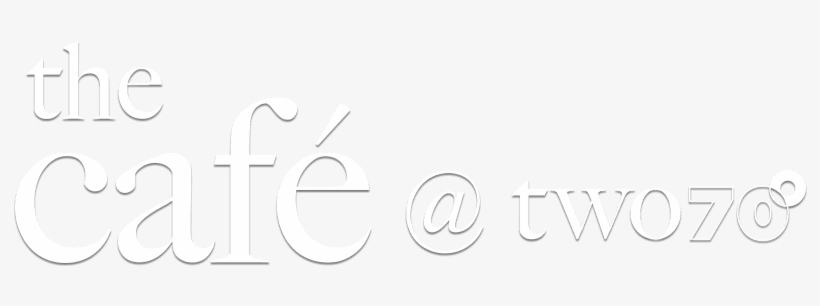 The Cafe @ Two70 - Cafe Name Board Design, transparent png #2097178