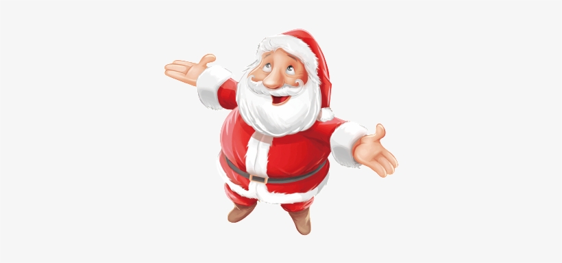 Hand-painted Cartoons For Santa Claus - Tournee Du Pere Noel, transparent png #2098240