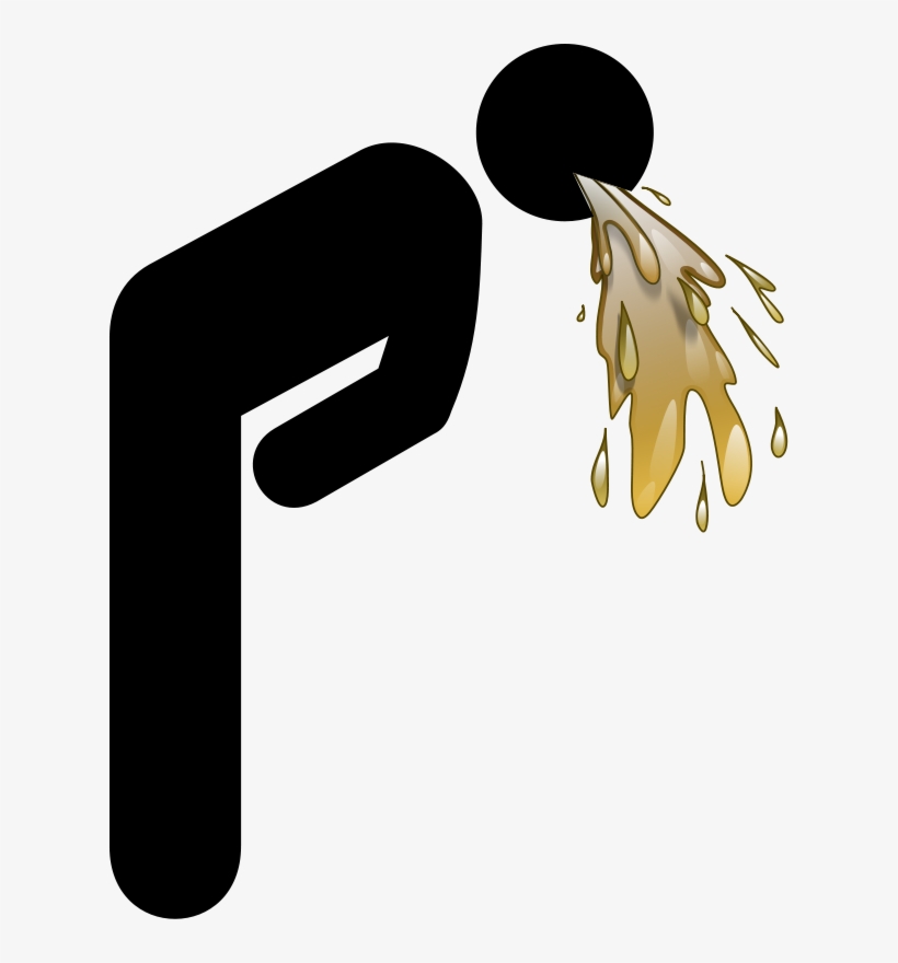An Icon Of A Man S Vomit - Vomiting Clipart, transparent png #2099316