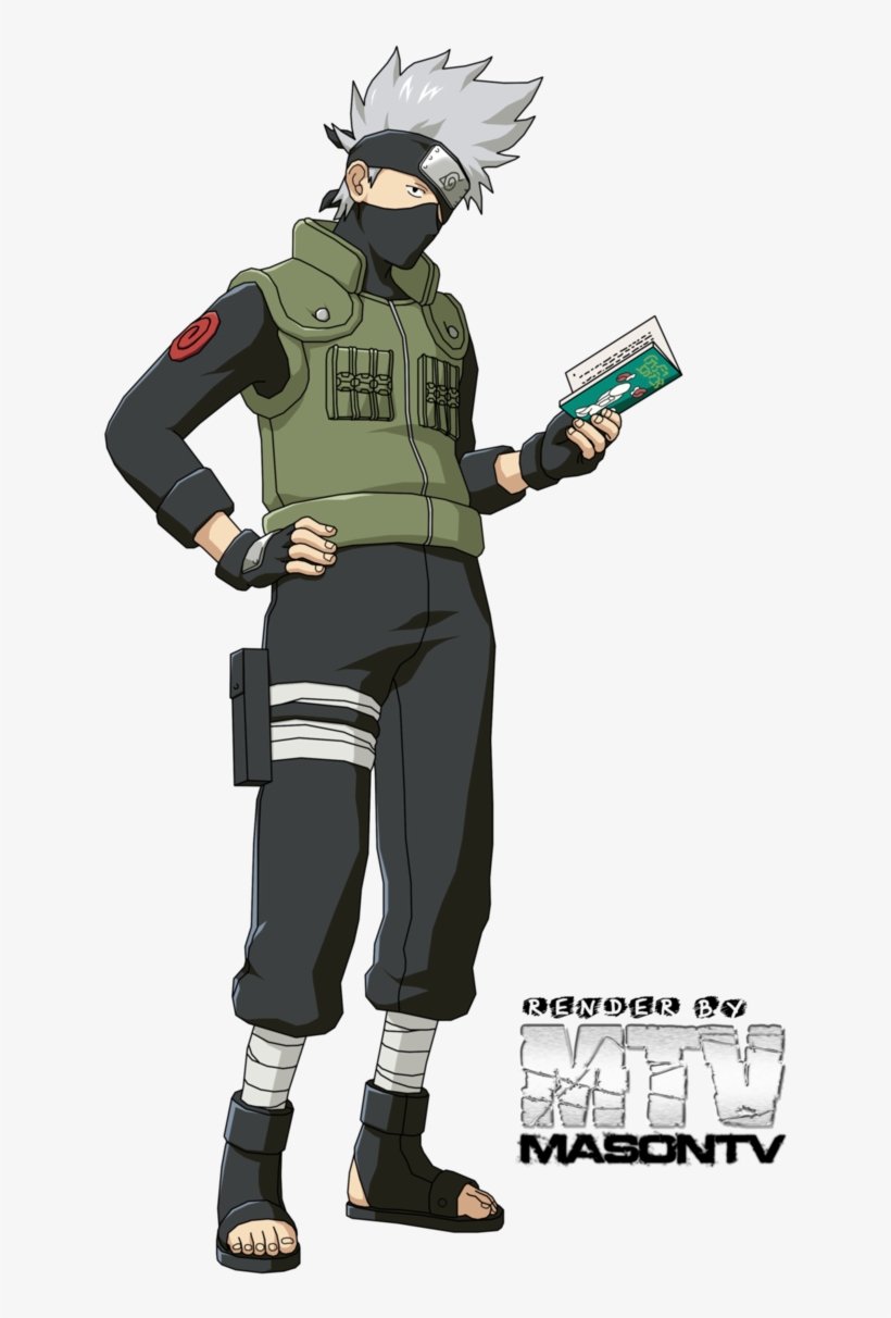Hatake Is A Of Konohagakure He - Kakashi Hatake Render Naruto Shippuden, transparent png #2099960