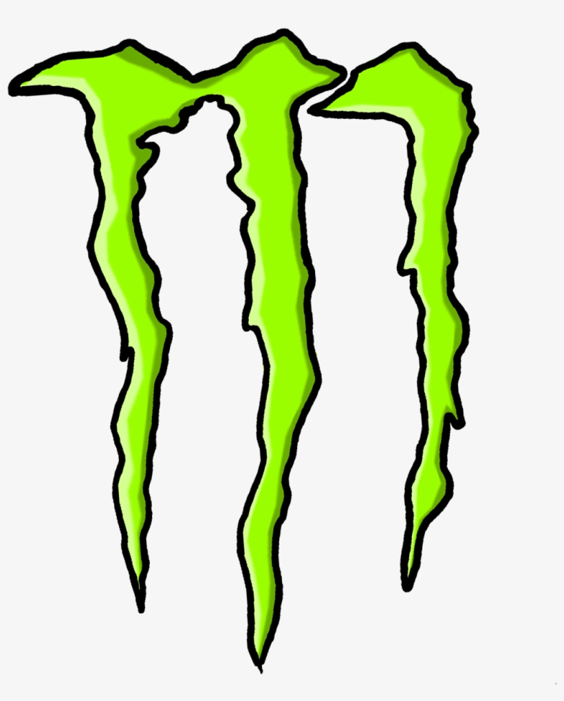 Monster Energy Drink Embroidery Design - Monster Energy Logo Clear, transparent png #210152