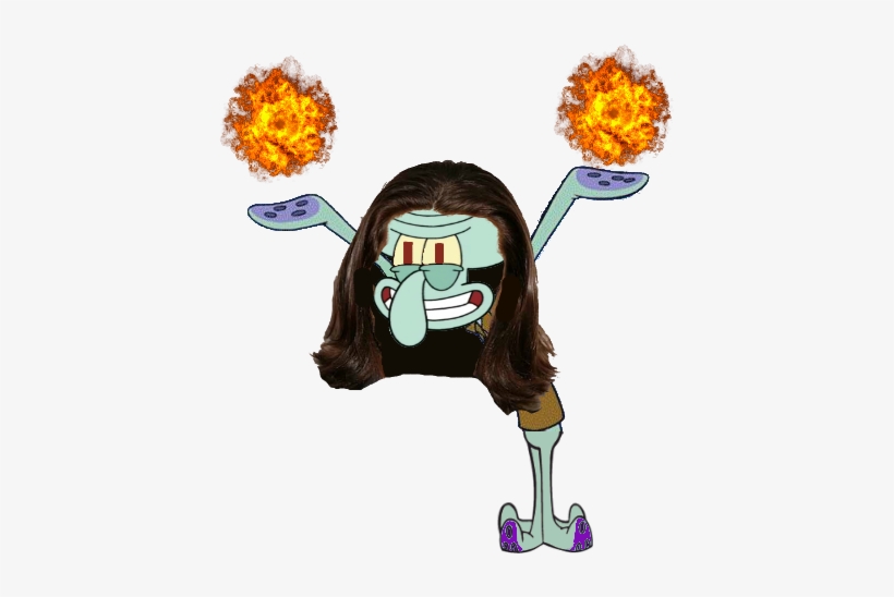 Squidward Tentacles, transparent png #210181