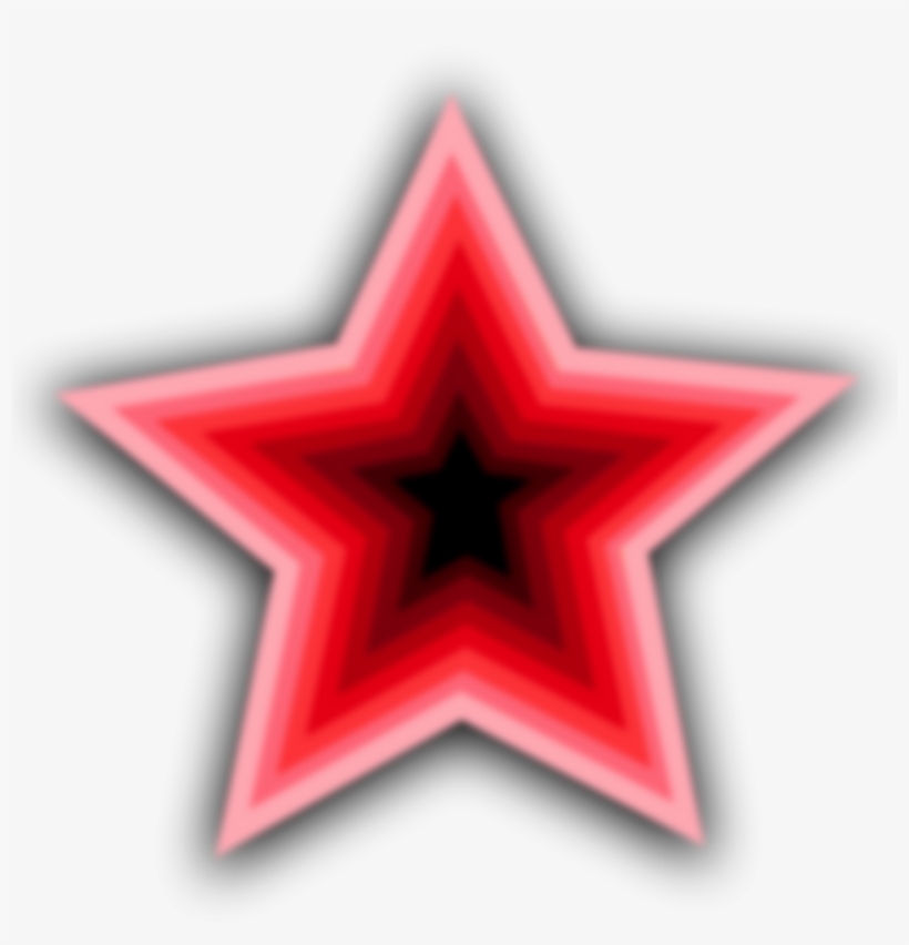 16602 Illustration Of A Red Star Pv - Stars Clip Art, transparent png #210217