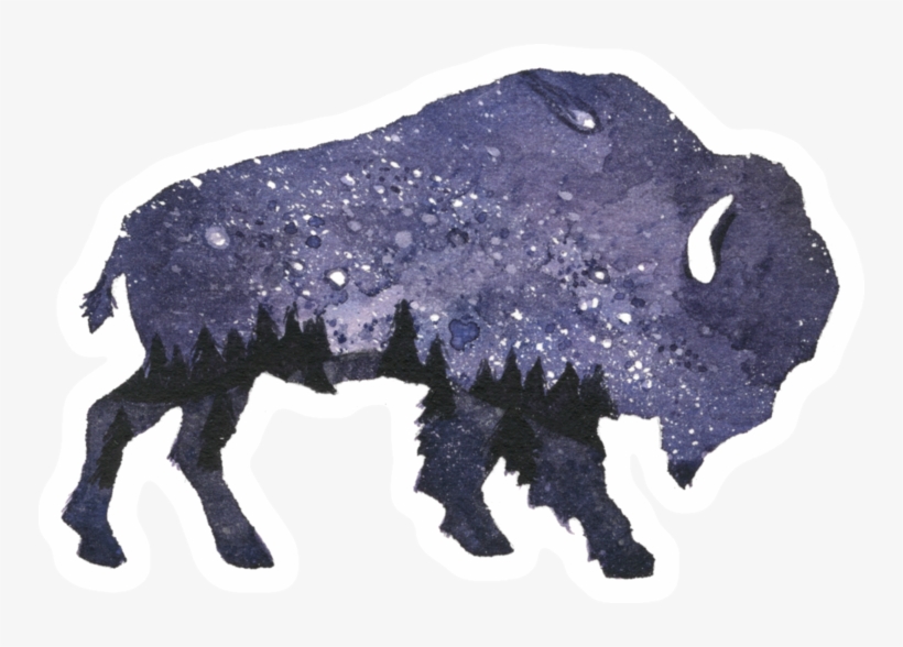 Chloe Jane Made Watercolor Illustration Designer Recommendations - Bison, transparent png #210661