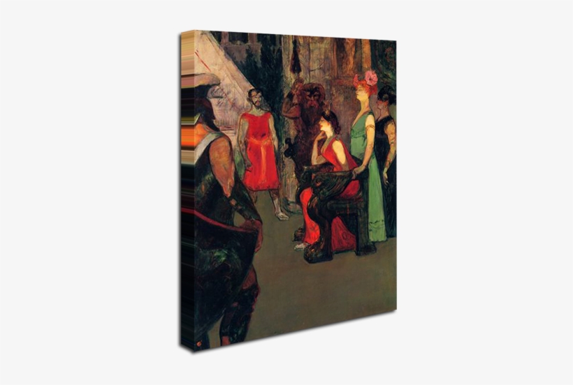 Messaline Sitting On A Throne - Toulouse Lautrec Messaline, transparent png #210700