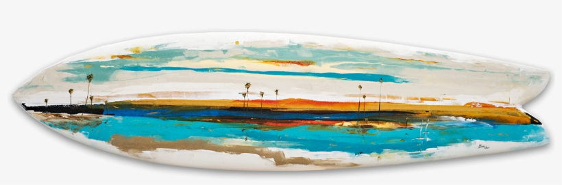 Surfboard California Riviera - Boat, transparent png #210827