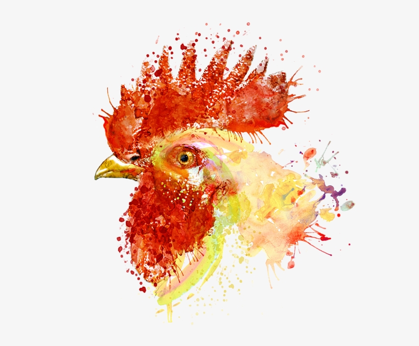 Bleed Area May Not Be Visible - Parrot Watercolor, transparent png #210968