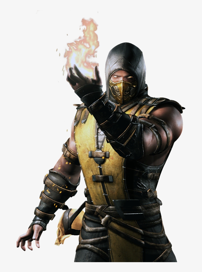 Mortal Kombat Scorpion Png Transparent Image - Scorpion Mortal Kombat X Png, transparent png #210992
