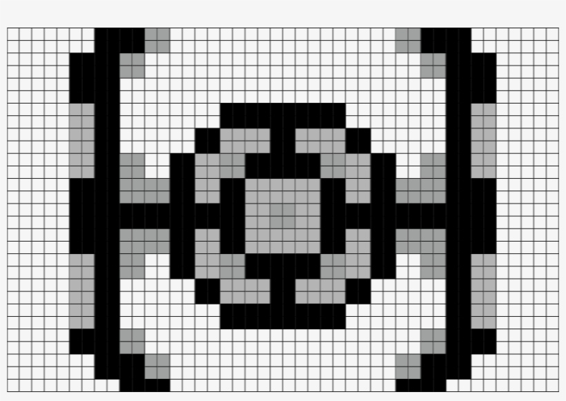 Star Wars Tie Fighter Pixel Art, transparent png #211014