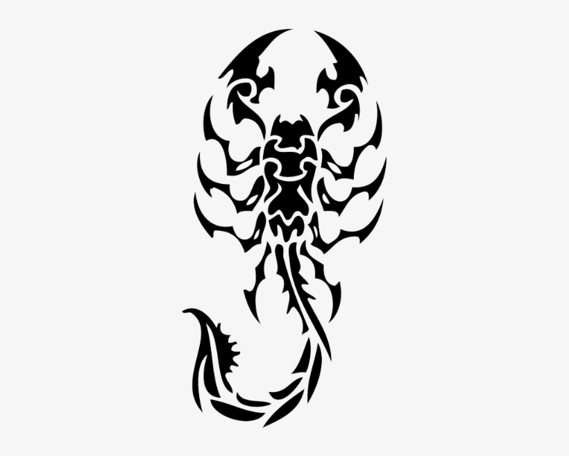 Scorpion Tribal Tattoo Photo - Tribal Scorpion, transparent png #211114