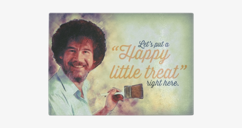 Bob Ross Cutting Board - Discover The Joy Of Painting With Bob Ross [book], transparent png #211196
