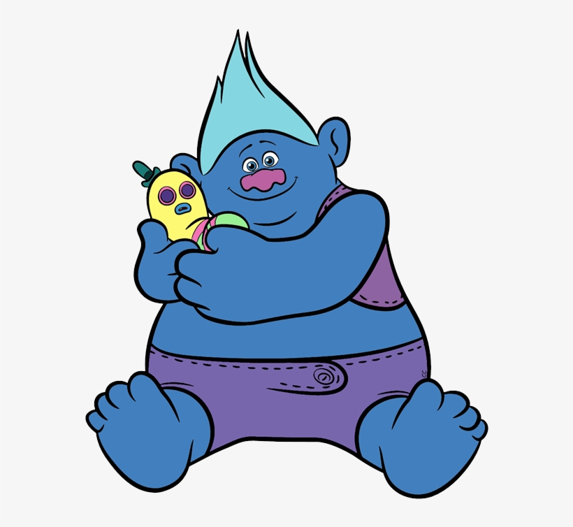 Trolls Movie Clip Art - Trolls Clipart, transparent png #211426
