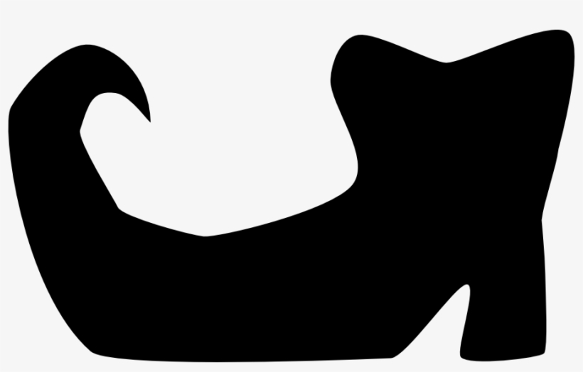 Frankenstein Clipart Black And White - Witch Shoes Clipart, transparent png #211515