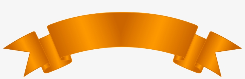 Ribbon Orange Png, transparent png #211712