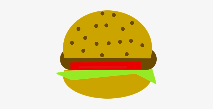 Hamburger, Food, Fast Food, Burger - Cheese Burger Clip Art, transparent png #211730