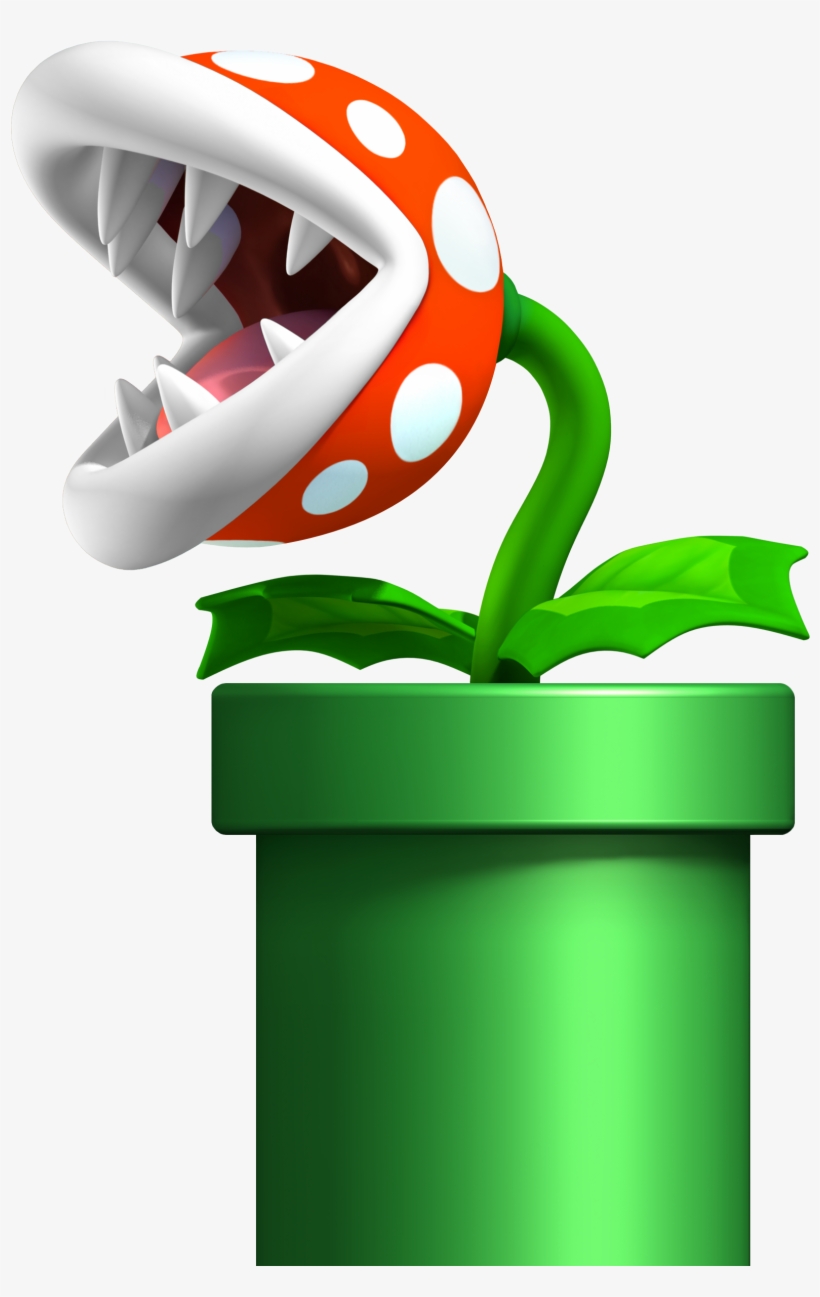 Piranha Plant Lucoshi - Planta Carnivora De Mario Bros, transparent png #211860