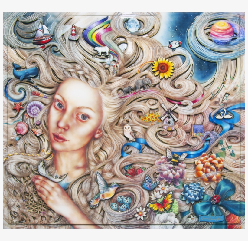 Mobile Drawing Modern Art - Drawing, transparent png #211915