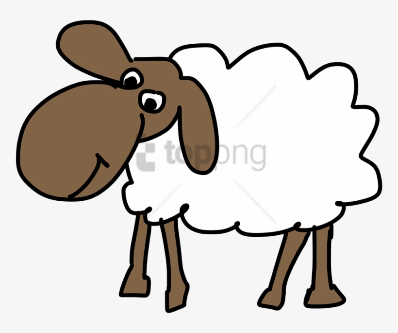 Clipart Sheep Clear Background - Free Clip Art Sheep, transparent png #212098